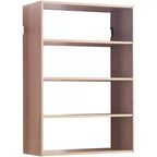 Sistema cabina armadio in legno a parete
