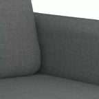 Divano a 2 posti grigio scuro 55.1 in tessuto