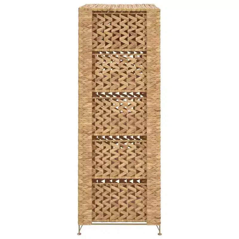 Mobile Contenitore con 6 Cesti in Giacinto d'Acqua - 18,5 x 14,6 x 39,4