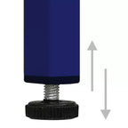 Mobile di Stoccaggio Acciaio Blu Navy Piedini Regolabili Medi - Blu Navy