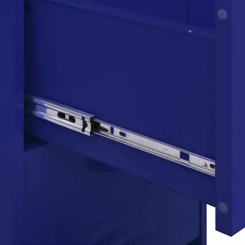 Mobile di Stoccaggio Acciaio Blu Navy Piedini Regolabili Medi - Blu Navy