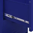Mobile di Stoccaggio Acciaio Blu Navy Piedini Regolabili Medi - Blu Navy