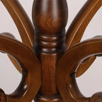 Appendiabiti da terra retrò creativo in legno massello di frassino con 8 ganci, per cappotti/cappelli/sciarpe (soggiorno/camera da letto)