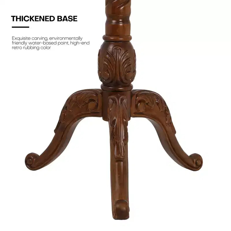 Appendiabiti da terra retrò creativo in legno massello di frassino con 8 ganci, per cappotti/cappelli/sciarpe (soggiorno/camera da letto)