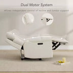Poltrona reclinabile per cameretta Power Lay Flat con altoparlanti Bluetooth e supporto lombare elettrico