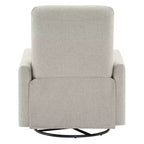 Poltrona Reclinabile Girevole con Funzione Glider e Porte USB
