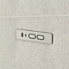 Poltrona Reclinabile Girevole con Funzione Glider e Porte USB