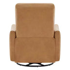 Poltrona Reclinabile Girevole con Funzione Glider e Porte USB