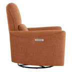 Poltrona Reclinabile Girevole con Funzione Glider e Porte USB