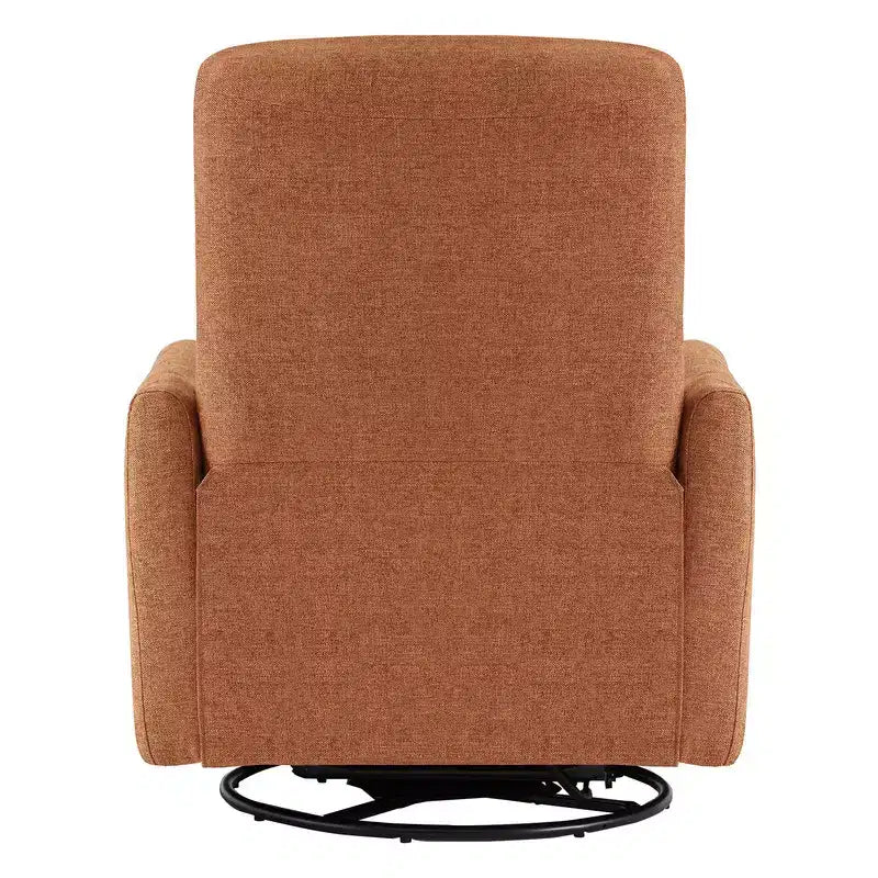 Poltrona Reclinabile Girevole con Funzione Glider e Porte USB