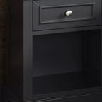 Comodino Bedford Nero - Home Styles