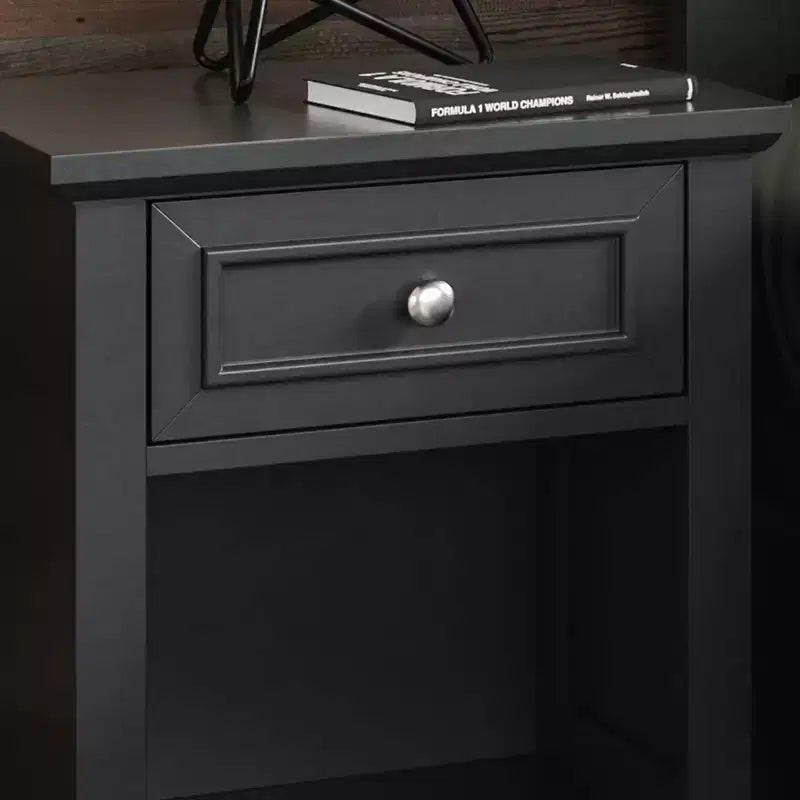 Comodino Bedford Nero - Home Styles