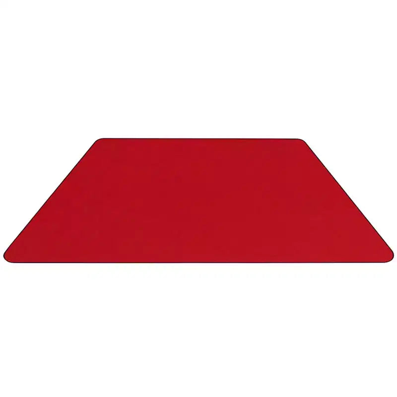 Tavolo attività mobile regolabile laminato HP grigio trapezoidale 22.5x45