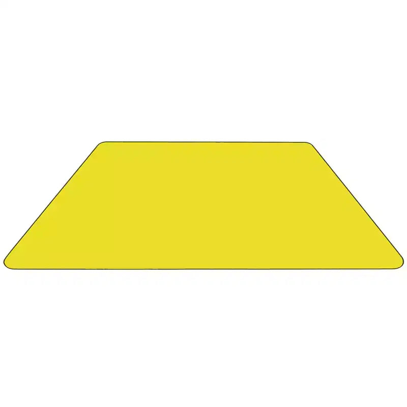 Tavolo attività mobile regolabile laminato HP grigio trapezoidale 22.5x45