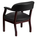 Sedia per conferenze Emma e Oliver con borchie decorative