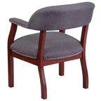 Sedia per conferenze Emma e Oliver con borchie decorative