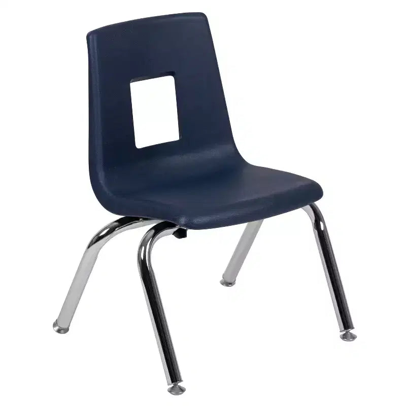 Emma and Oliver Student Stack School Chair - 12-inch